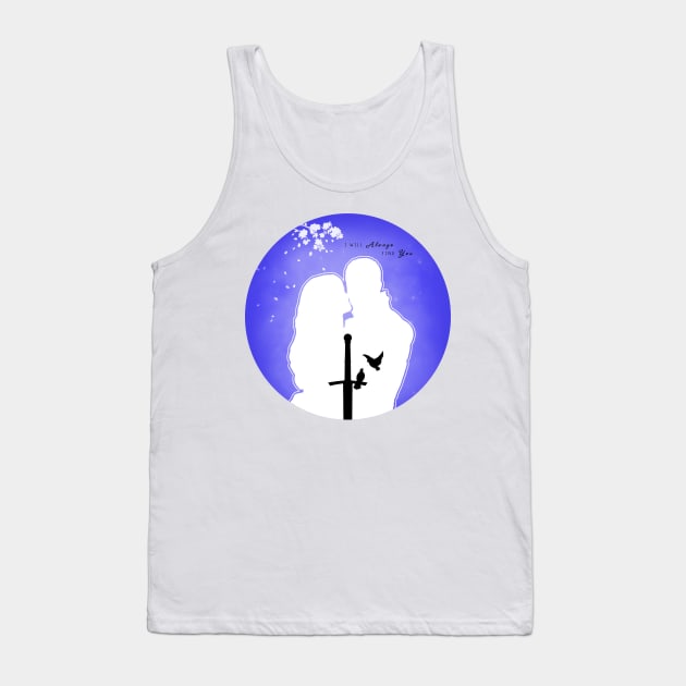 SNOWING Tank Top by EnchantedSwans